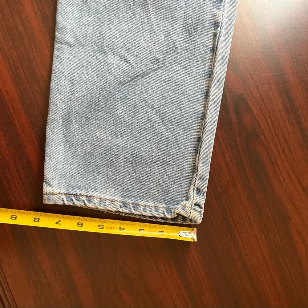 Vintage Levis 550 Jeans Mens 34x32 Relaxed Fit Blue Red Tab - Picture 6 of 7